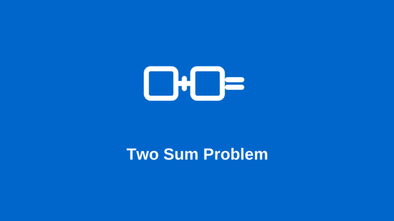 Illustration for Two Sum Problem